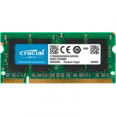 Модуль памяти для ноутбука Micron SoDIMM DDR2 1GB 667 MHz Фото