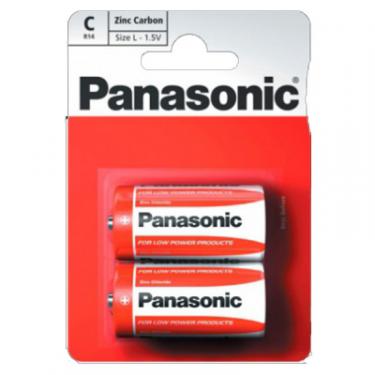 Батарейка Panasonic C R14 RED ZINK * 2 Фото