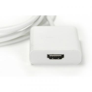Кабель мультимедийный PowerPlant USB Type-C to HDMI F 1.8m Фото 1
