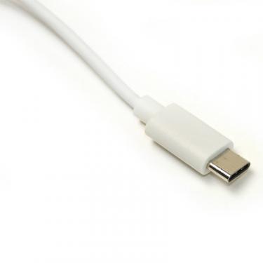 Переходник PowerPlant USB Type C -> RJ45, 12см Фото 1