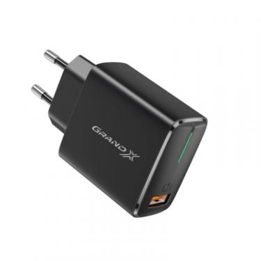 Зарядное устройство Grand-X Quick Charge QС3.0 3.6V-6.5V 3A, 6.5V-9V 2A, 9V-12 Фото 2