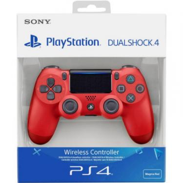 Геймпад Playstation PS4 Dualshock 4 V2 Red Фото 4