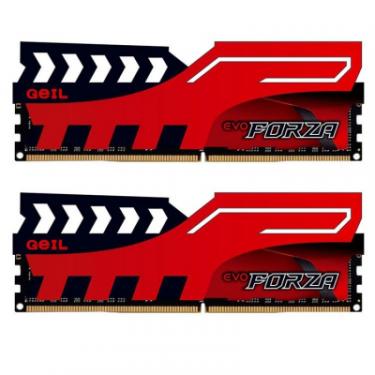 Модуль памяти для компьютера Geil DDR4 16GB (2x8GB) 2400 MHz FORZA Red Фото
