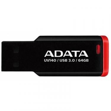 USB флеш накопитель ADATA 64GB UV140 Black-Red USB 3.0 Фото