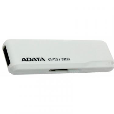 USB флеш накопитель ADATA 32GB UV110 White USB 2.0 Фото 1