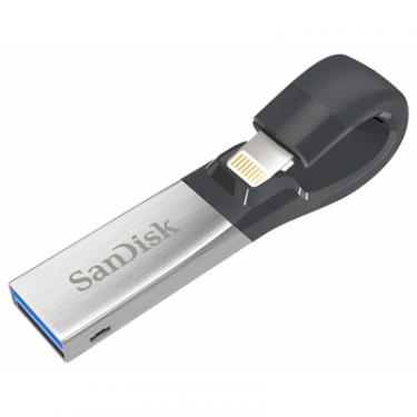 USB флеш накопитель SanDisk 256GB iXpand USB 3.0/Lightning Apple Фото 1