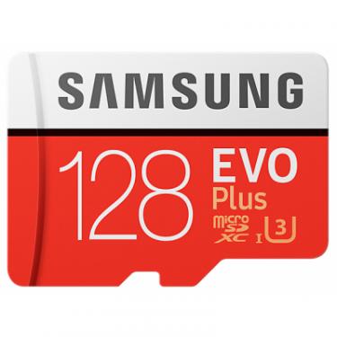 Карта памяти Samsung 128GB microSD class 10 EVO PLUS UHS-I Фото
