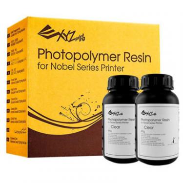 Фотополимер XYZprinting Photopolymer Resin 2x500ml Bottles, Grey,forNobel Фото 1