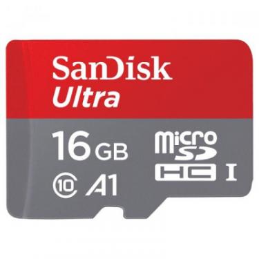 Карта памяти SanDisk 16GB microSDHC class 10 UHS-I U1 Фото