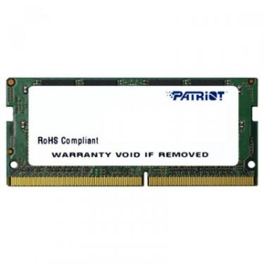 Модуль памяти для ноутбука Patriot SoDIMM DDR4 8GB 2400 MHz Фото