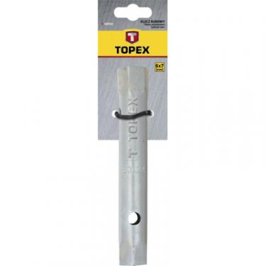 Ключ Topex торцевой двухсторонний трубчатый 6 х 7 мм Фото 1
