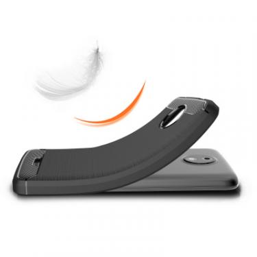 Чехол для мобильного телефона Laudtec для Motorola Moto Z Carbon Fiber (Black) Фото 4