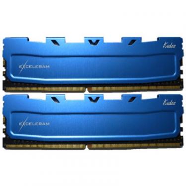 Модуль памяти для компьютера eXceleram DDR4 32GB (2x16GB) 2133 MHz Blue Kudos Фото