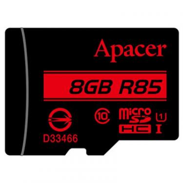 Карта памяти Apacer 8GB microSDHC Class10 UHS-I Фото 1