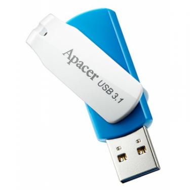 USB флеш накопитель Apacer 16GB AH357 Blue USB 3.1 Фото 2