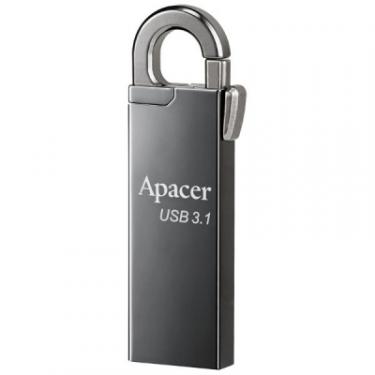 USB флеш накопитель Apacer 128GB AH15A Ashy USB 3.1 Фото 1