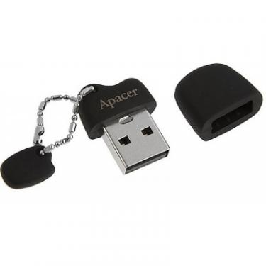 USB флеш накопитель Apacer 64GB AH118 Black USB 2.0 Фото 3