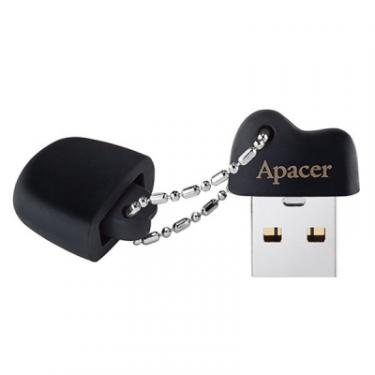 USB флеш накопитель Apacer 64GB AH118 Black USB 2.0 Фото 4