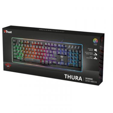 Клавиатура Trust GXT 860 Thura Semi-mech keyboard UKR Фото 6
