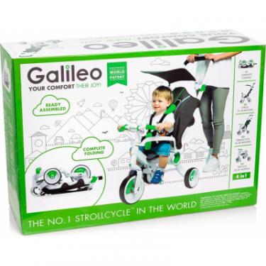 Детский велосипед Galileo Strollcycle Зеленый Фото 5