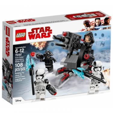 Конструктор LEGO Star Wars Боевой набор специалиста Первого Ордена Фото