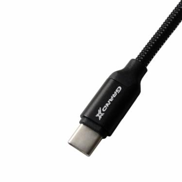 Дата кабель Grand-X USB 2.0 AM to Type-C 1.0m Black/Black Фото 2