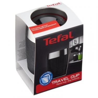 Термокружка Tefal TRAVEL CUP 0.2L silver/black Фото 4