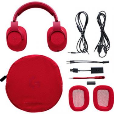 Наушники Logitech G433 7.1 Surround Gaming Headset Red Фото 3