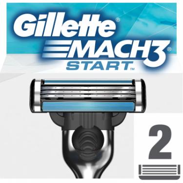 Сменные кассеты Gillette Mach 3 Start, 2 шт Фото