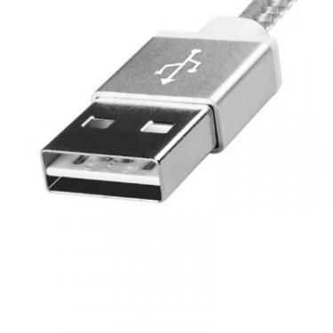 Дата кабель ADATA USB 2.0 AM to Micro 5P 1.0m Silver Фото 2
