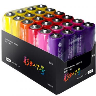 Батарейка ZMI ZI7 Rainbow AAA batteries * 24 Фото