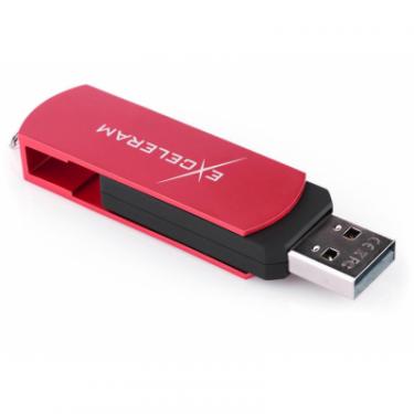 USB флеш накопитель eXceleram 16GB P2 Series Red/Black USB 2.0 Фото 4