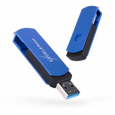 USB флеш накопитель eXceleram 32GB P2 Series Blue/Black USB 3.1 Gen 1 Фото