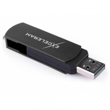 USB флеш накопитель eXceleram 64GB P2 Series Black/Black USB 2.0 Фото 4