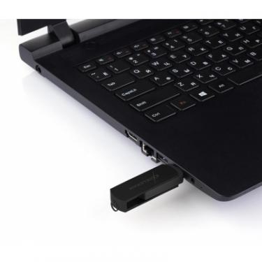 USB флеш накопитель eXceleram 64GB P2 Series Black/Black USB 2.0 Фото 6
