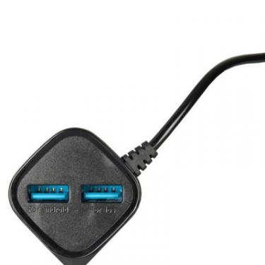Зарядное устройство Gelius Pro Edition Auto ID 2USB + Cable MicroUSB 2.4A Bla Фото 2