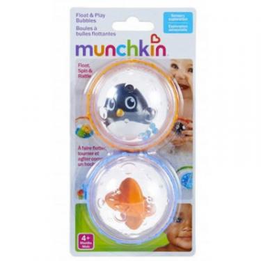 Игрушка для ванной Munchkin Плаваючі бульбашки (пінгвін з жовтою кулею) Фото 3