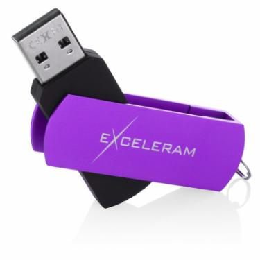 USB флеш накопитель eXceleram 8GB P2 Series Grape/Black USB 2.0 Фото 2