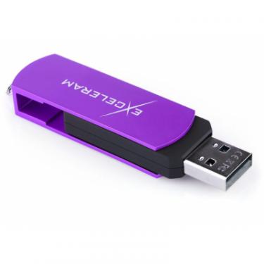 USB флеш накопитель eXceleram 8GB P2 Series Grape/Black USB 2.0 Фото 4