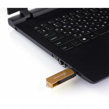 USB флеш накопитель eXceleram 64GB P2 Series Brown/Black USB 2.0 Фото 6
