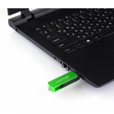 USB флеш накопитель eXceleram 64GB P2 Series Green/Black USB 3.1 Gen 1 Фото 6