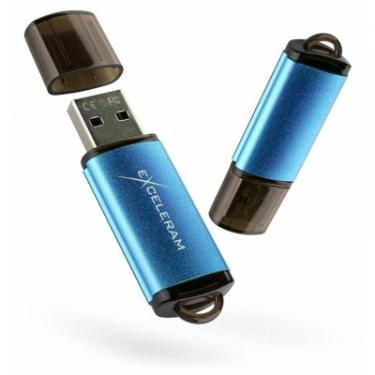 USB флеш накопитель eXceleram 64GB A3 Series Blue USB 3.1 Gen 1 Фото
