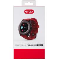 Смарт-часы Ergo Sport GPS HR Watch S010 Red Фото 8