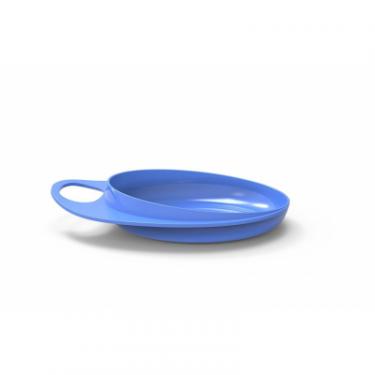 Набор детской посуды Nuvita тарелочки, мелкие 2шт. синие Фото 1