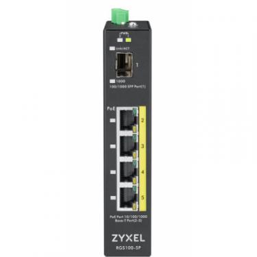 Коммутатор сетевой ZyXel RGS100-5P Фото 1