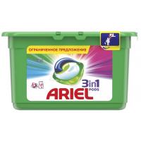 Капсулы для стирки Ariel 3 в 1 Color 13 капсул х 6 уп (78 стирок) Фото