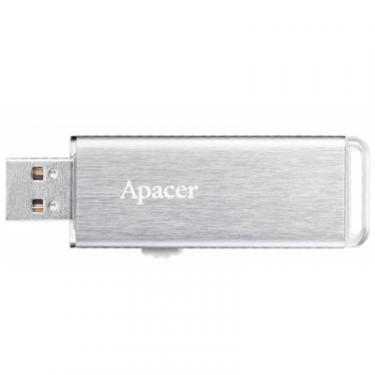 USB флеш накопитель Apacer 64GB AH33A Silver USB 2.0 Фото 1