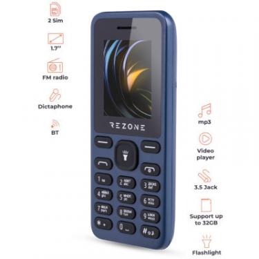Мобильный телефон Rezone A170 Point Dark Blue Фото 1