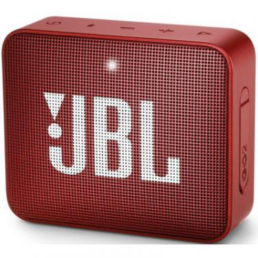 Акустическая система JBL GO 2 Ruby Red Фото