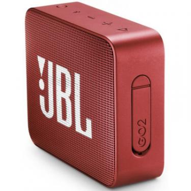 Акустическая система JBL GO 2 Ruby Red Фото 1